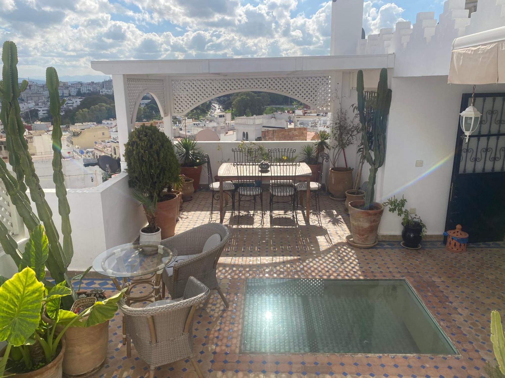 Dar Sami : Riad Avec Vue Tanger Exterior foto