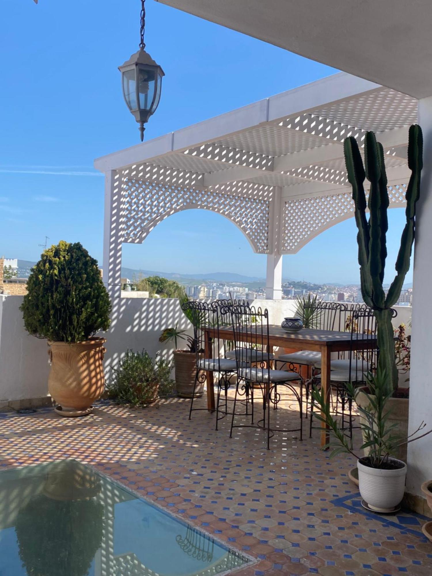 Dar Sami : Riad Avec Vue Tanger Exterior foto